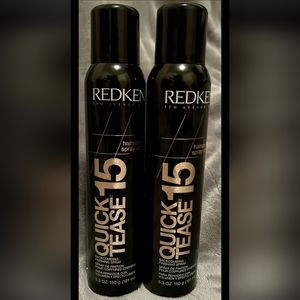 Redken Quick Tease 15 Backcombing Finishing Spray 2x ~New ☆Discontinued Rare HTF